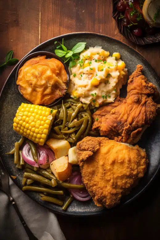 Soulfood Recipes You’ll Love: Comforting, Rich, and Full of History 6 Classic soulfood plated dish