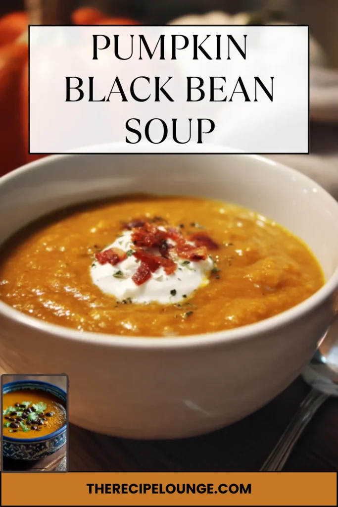 Cozy Pumpkin Black Bean Soup 3 3 5