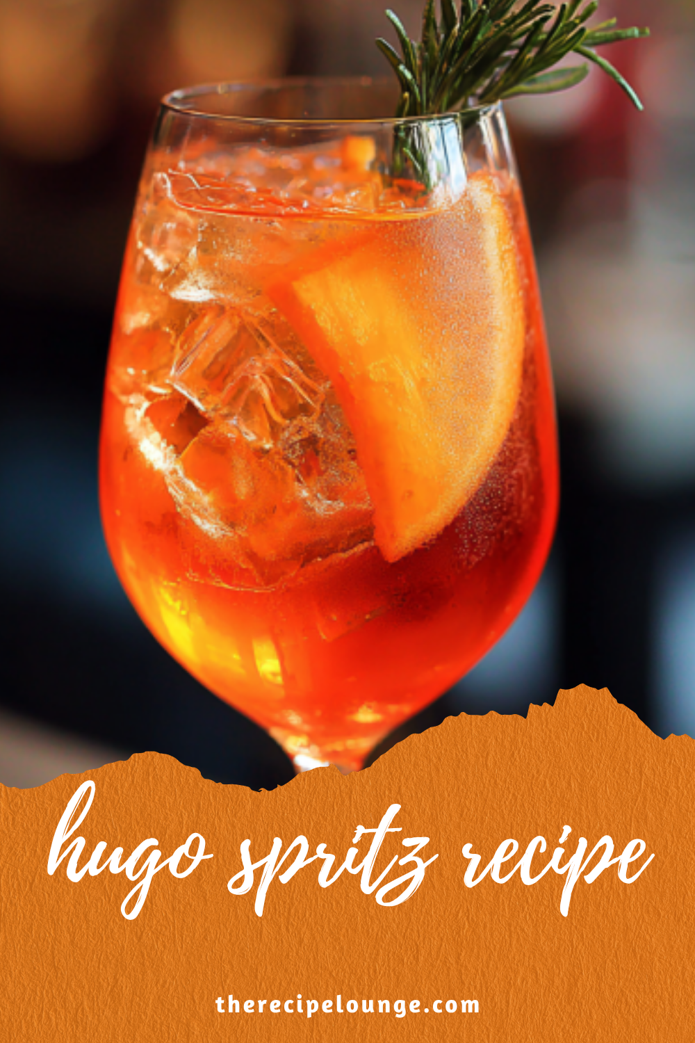 Hugo Spritz Recipe The Best Refreshing Cocktail to Sip All Summer 9 Hugo spritz batch recipe served with rosemary and ice
