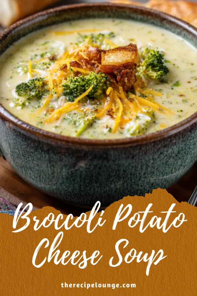 Broccoli Potato Cheese Soup: The Coziest Bowl of Comfort 4 4 5