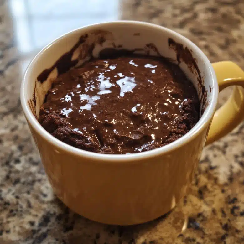 Amazing Brownie in a Mug Microwave Swiss Miss Recipe