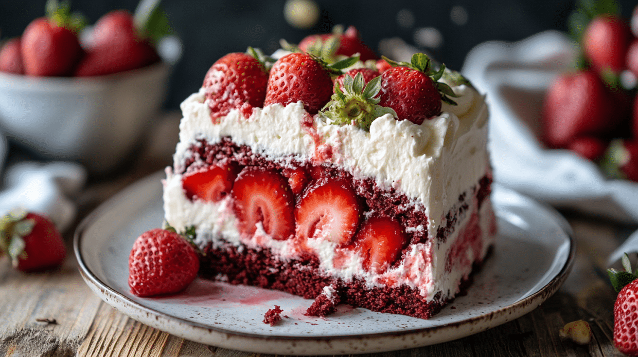 How to Make the Ultimate Strawberry Earthquake Cake