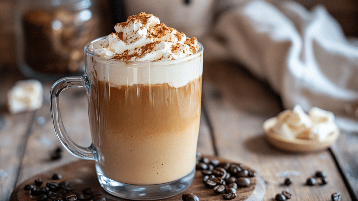 ingredient coffee loophole recipe with cinnamon and coffee beans