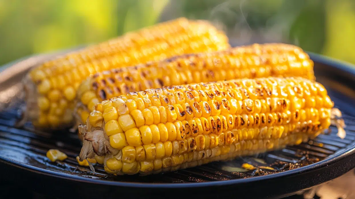 grilled corn on the cob as alternative to slow cooker method