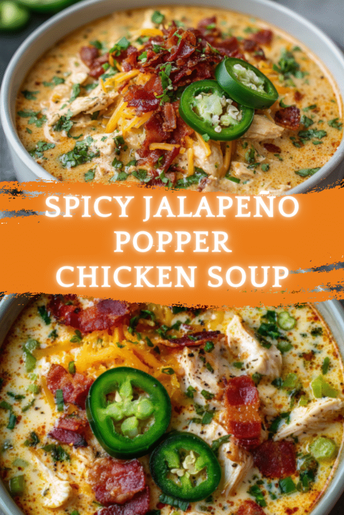 Spicy Jalapeño Popper Chicken Soup 2 2 16