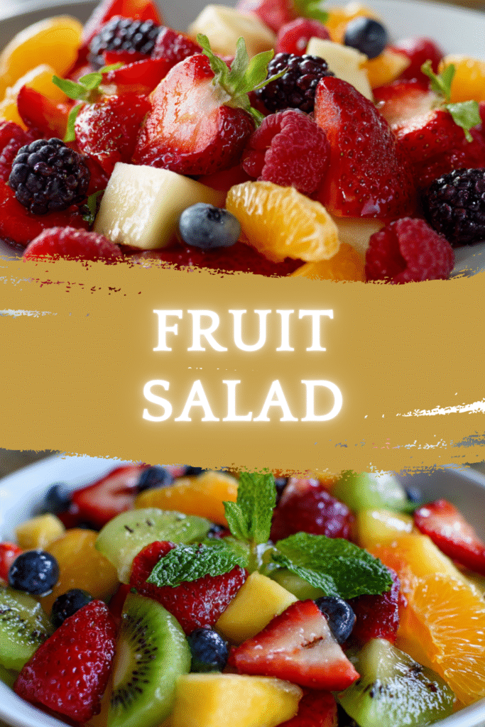 Fresh Morning Fruit Salad with Honey Yogurt Dressing: A Healthy Start to Your Day 3 2 2