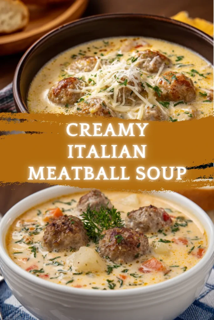Creamy Italian Meatball Soup 2 2 3 1