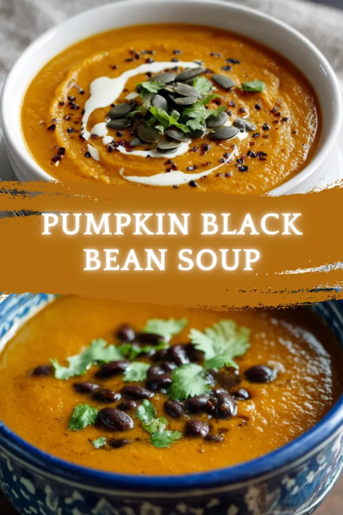 Cozy Pumpkin Black Bean Soup 2 2 4