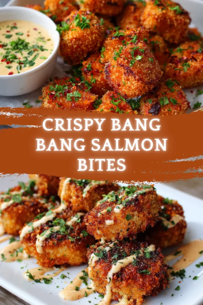 Crispy Bang Bang Salmon Bites 2 2 9