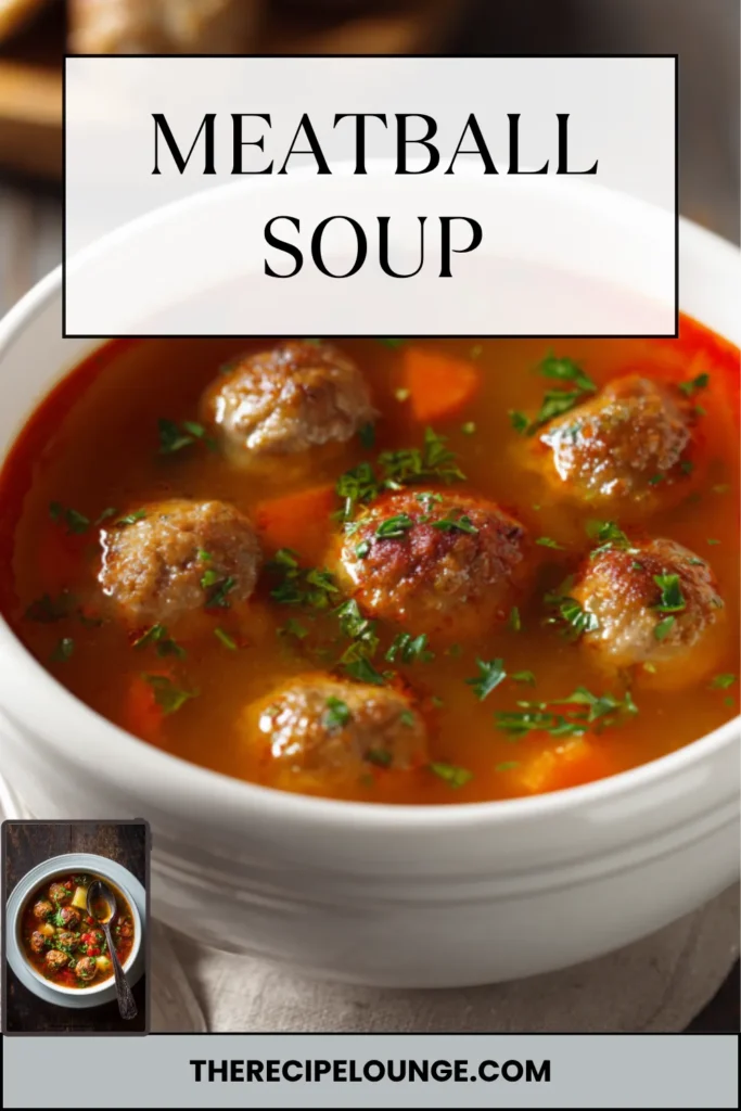 Creamy One Pot Italian Meatball Soup 3 3 12 1