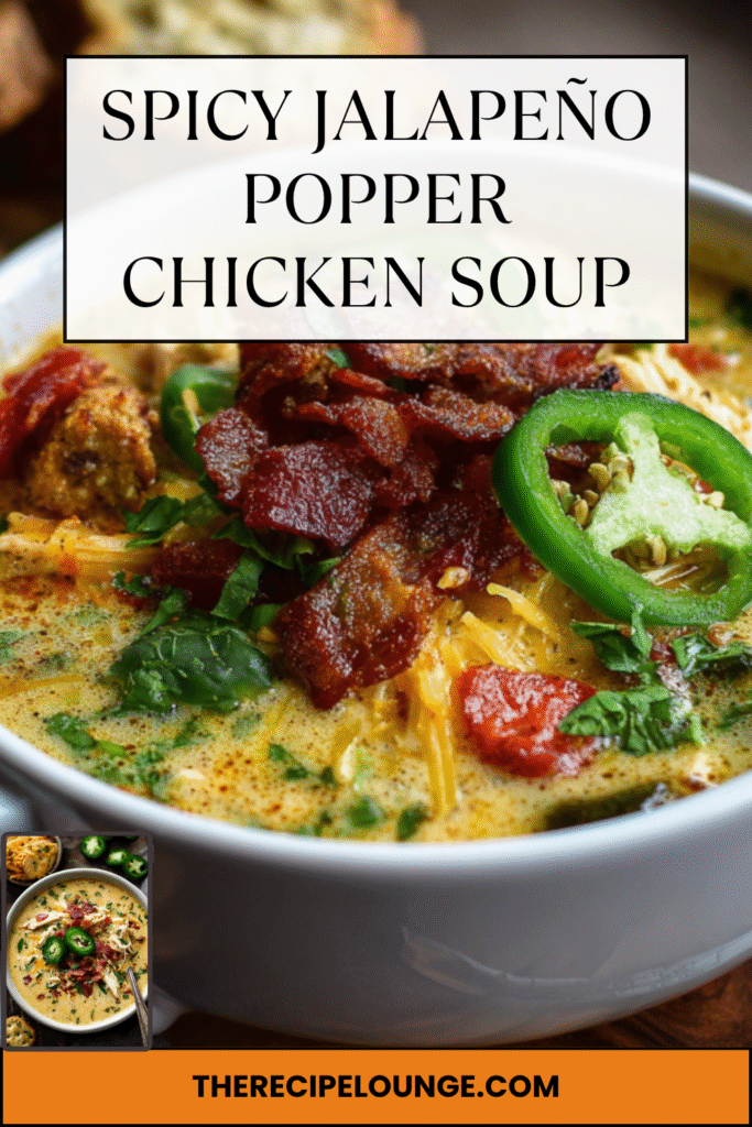 Spicy Jalapeño Popper Chicken Soup 3 3 19
