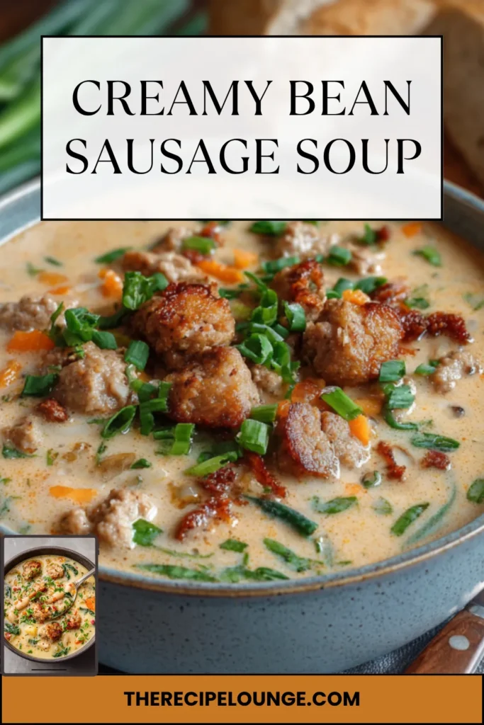 Creamy Bean Sausage Soup – Cozy, Flavor-Packed Comfort in a Bowl 3 3 5 2