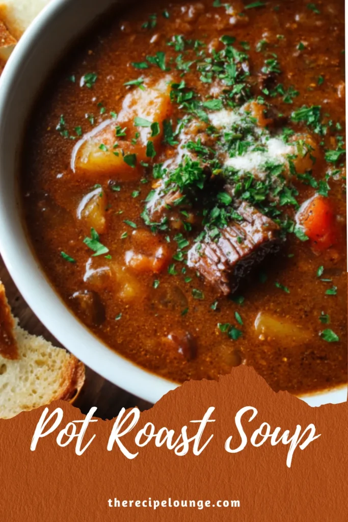 Hearty 30-Minute Pot Roast Soup with Leftover Beef 4 4 10 1