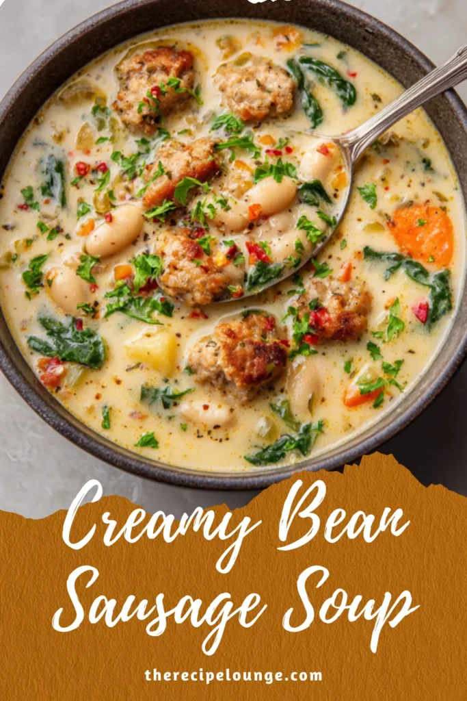 Creamy Bean Sausage Soup – Cozy, Flavor-Packed Comfort in a Bowl 4 4 4 2