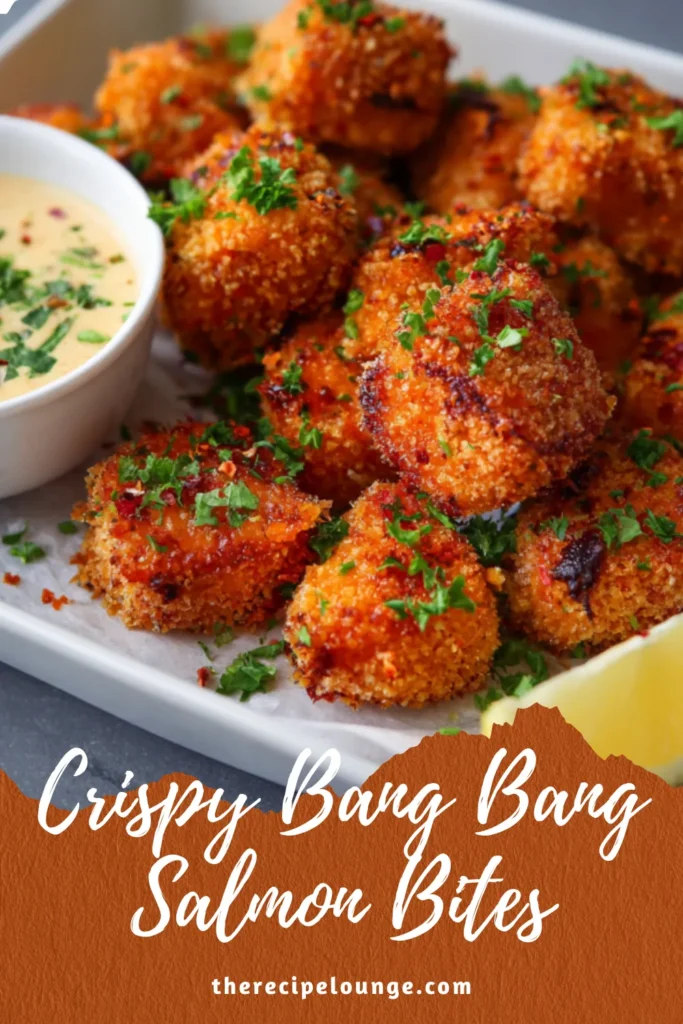 Crispy Bang Bang Salmon Bites 4 4 9 1