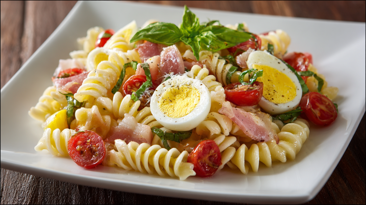 Deviled Egg Summer Pasta Salad  The Ultimate Picnic Side Dish!