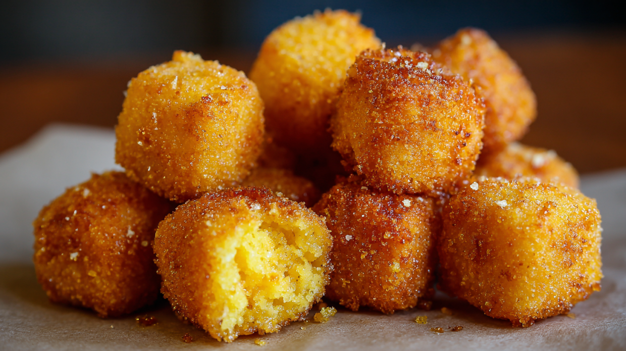 Honey Butter Cornbread Poppers  Sweet & Savory Southern Bites