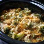 Chicken Divan in Slow Cooker: The Creamy Classic Reinvented 7 chicken divan recipe card