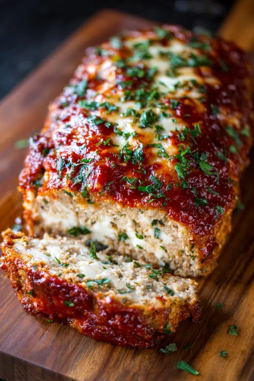 Garlic Parmesan Chicken Meatloaf: The Easiest Weeknight Winner 8 Garlic parmesan chicken meatloaf recipe card layout