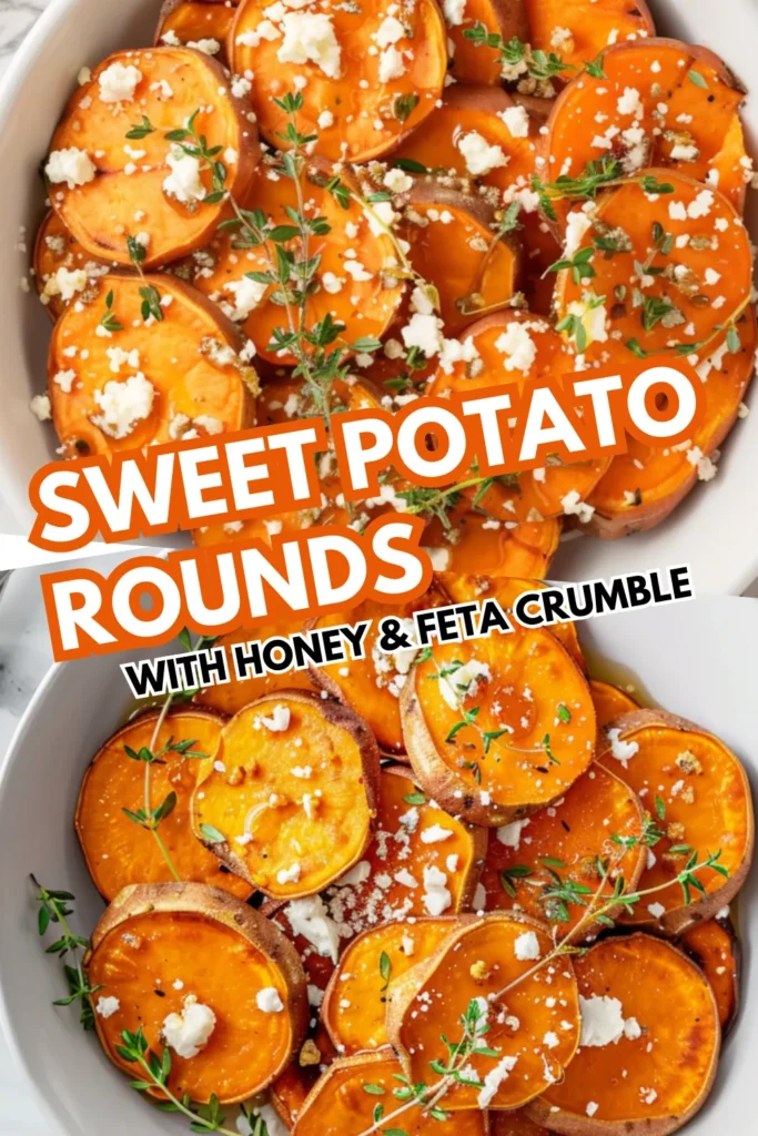 Sweet Potato Rounds with Honey & Feta Crumble 2 1 37