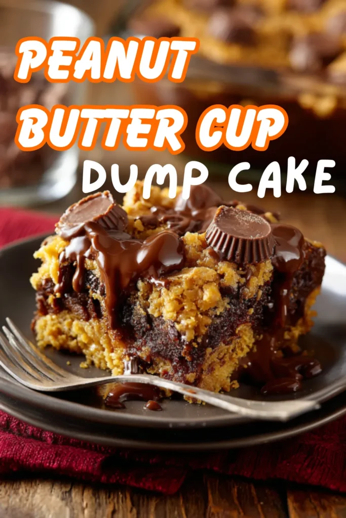 Gooey Peanut Butter Cup Dump Cake 2 2 11 1