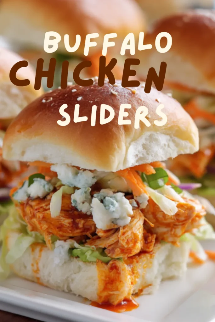 Spicy Buffalo Chicken Sliders 2 2 11