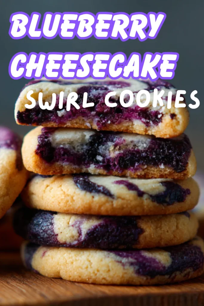 Blueberry Cheesecake Swirl Cookies 2 2 12 1