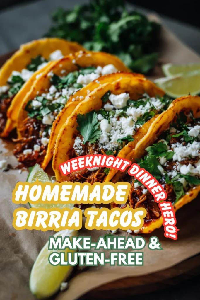 Homemade Birria Tacos with Dipping Sauce 2 2 20 4