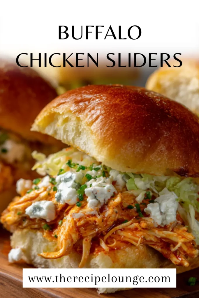 Spicy Buffalo Chicken Sliders 3 3 11 1
