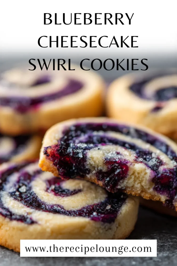 Blueberry Cheesecake Swirl Cookies 3 3 12 2