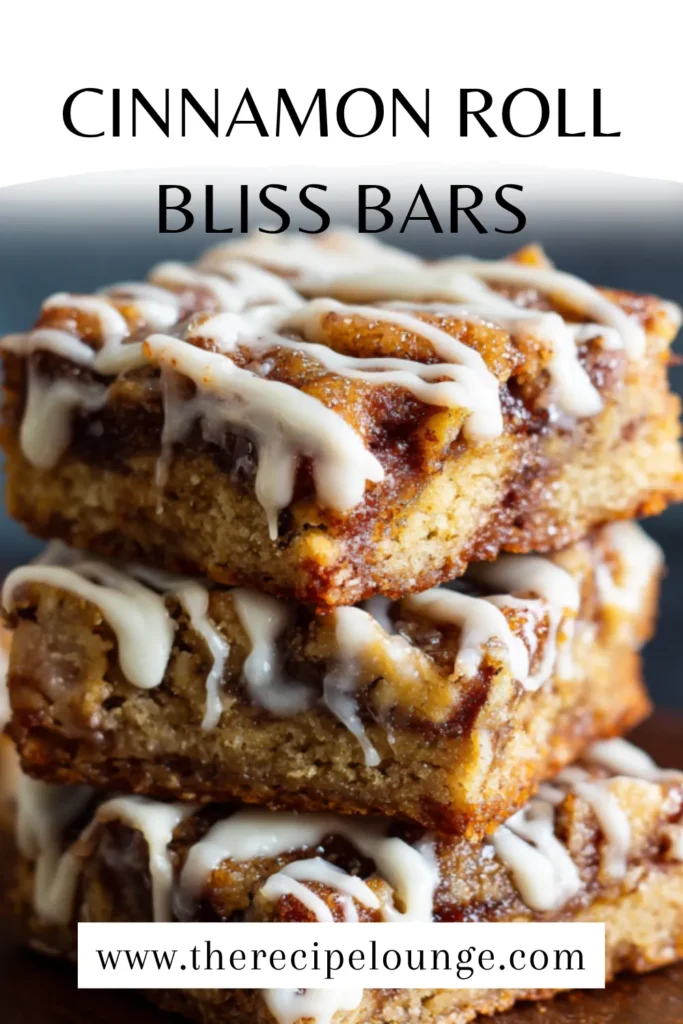 Cinnamon Roll Bliss Bars with Sweet Vanilla Glaze 3 3 12