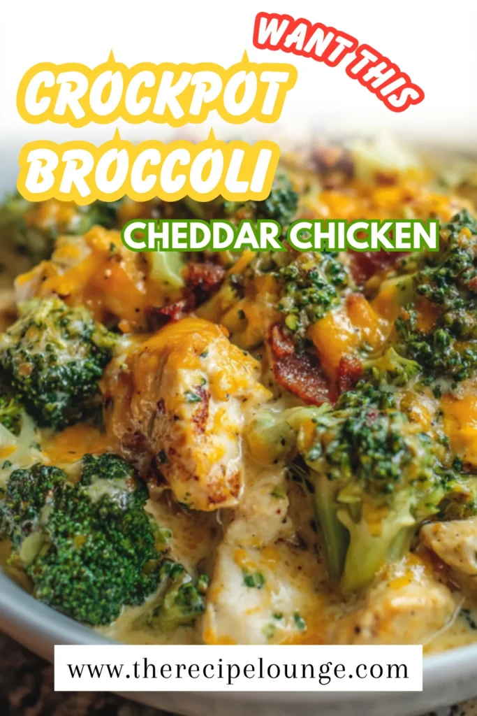 Crockpot Broccoli Cheddar Chicken Creamy, Cheesy Comfort Food! 3 3 16 3