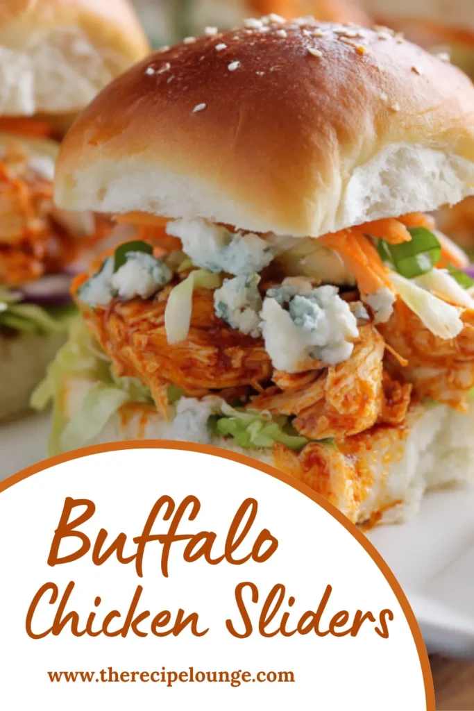 Spicy Buffalo Chicken Sliders 4 4 10