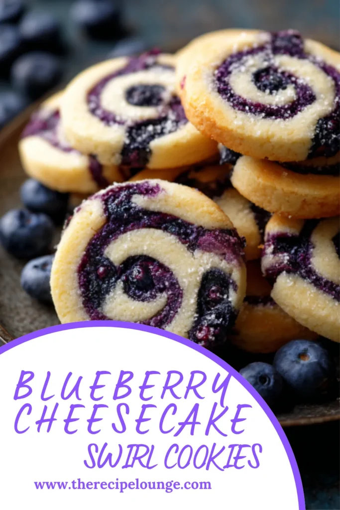 Blueberry Cheesecake Swirl Cookies 4 4 11 2