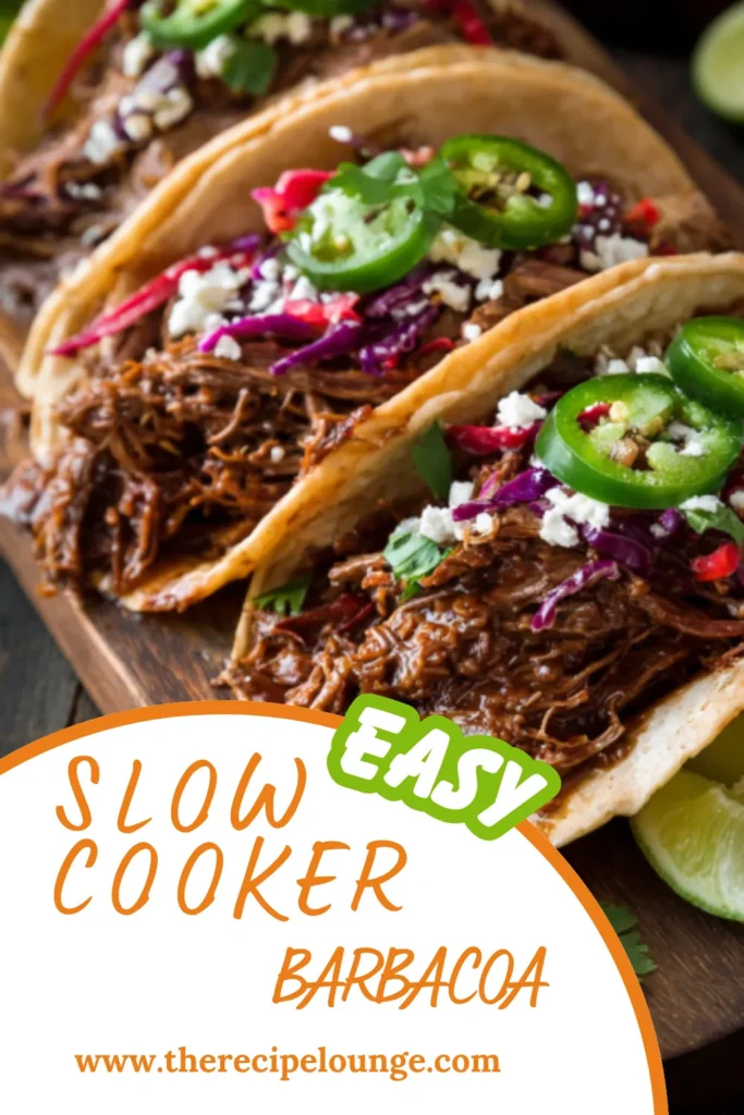 Easy Slow Cooker Barbacoa (Set It & Forget It!) 4 4 13