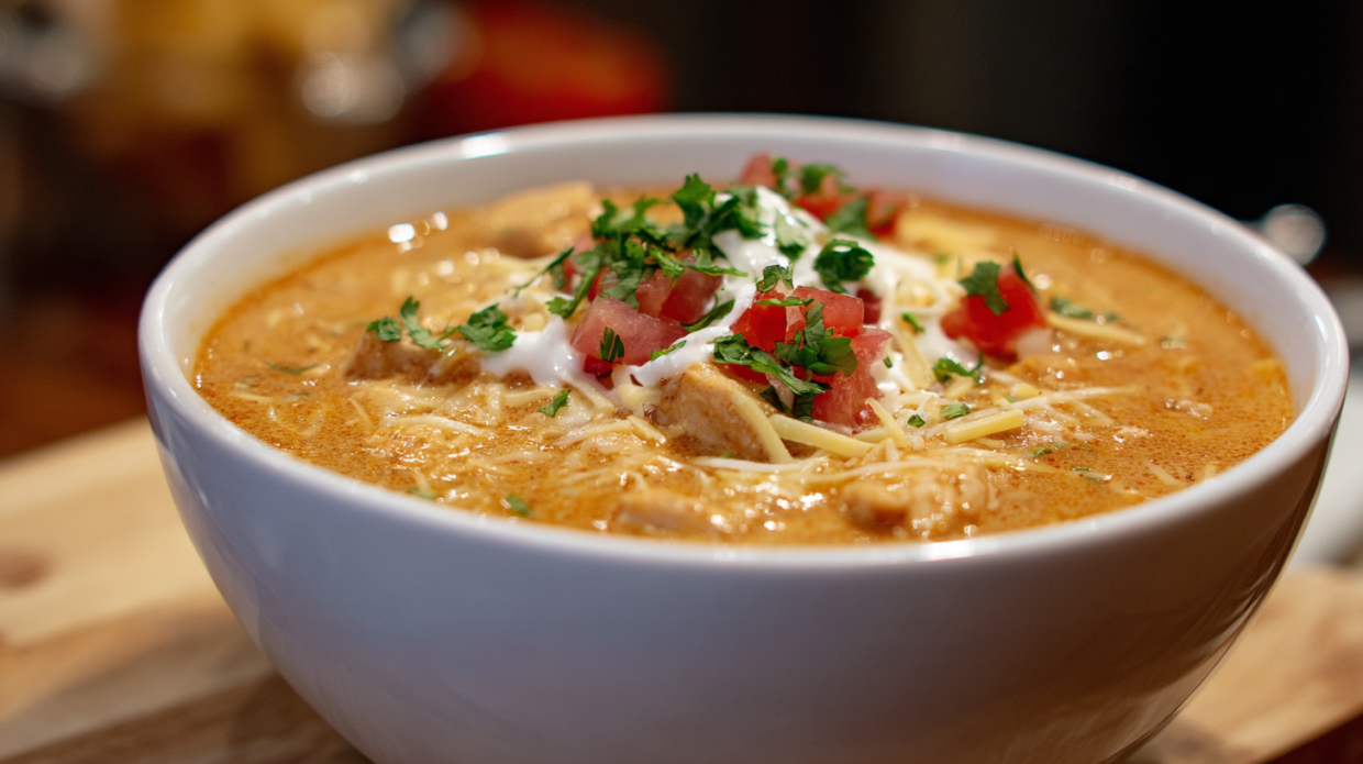 Creamy Chicken Tortilla Soup