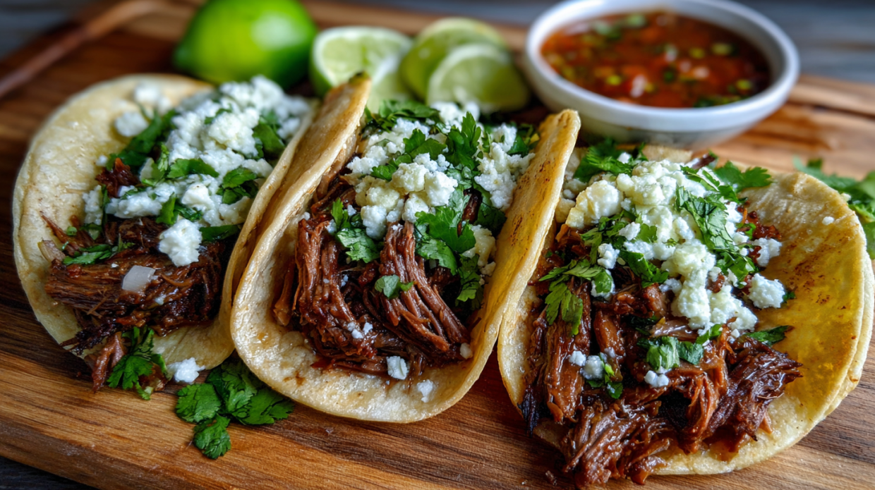 Easy Slow Cooker Barbacoa (Set It & Forget It!)