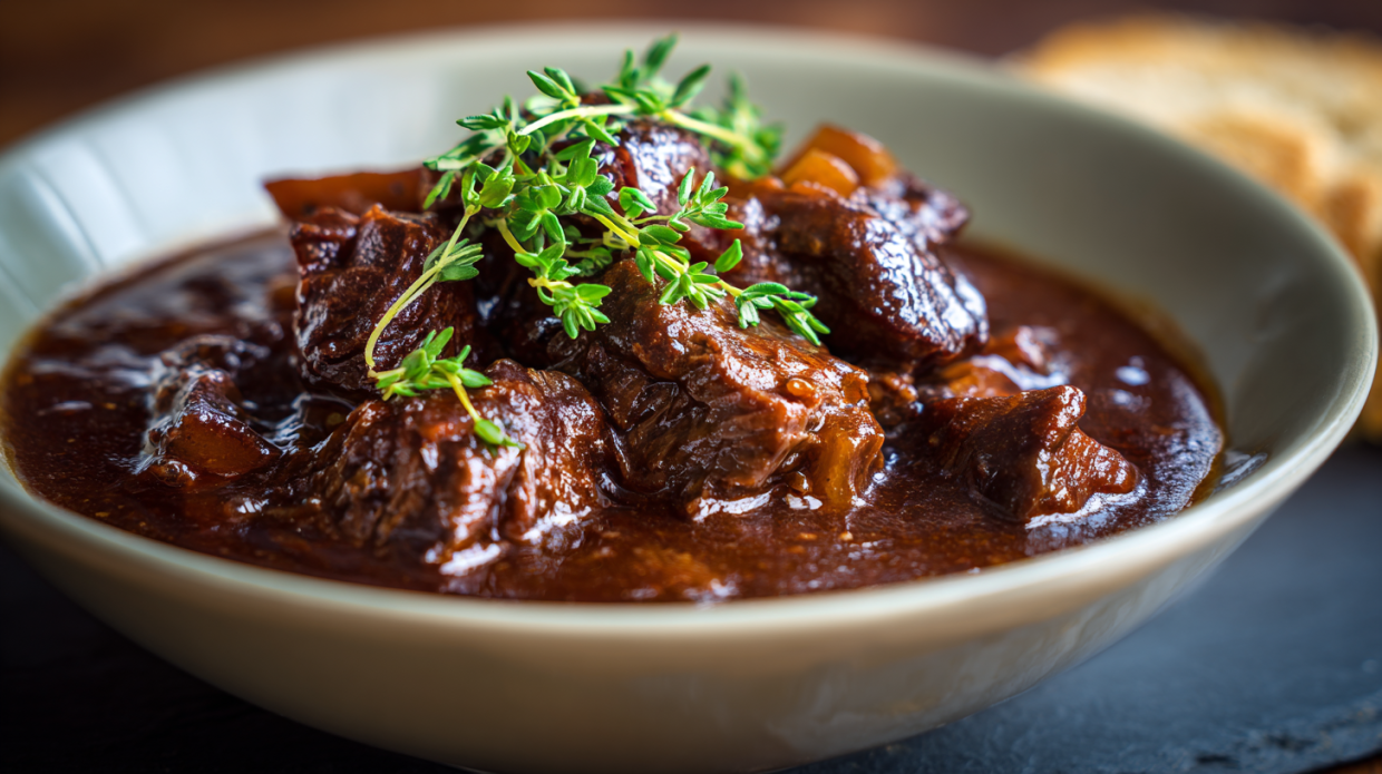 Slow Cooker Beef Manhattan (Comfort Food Classic!)