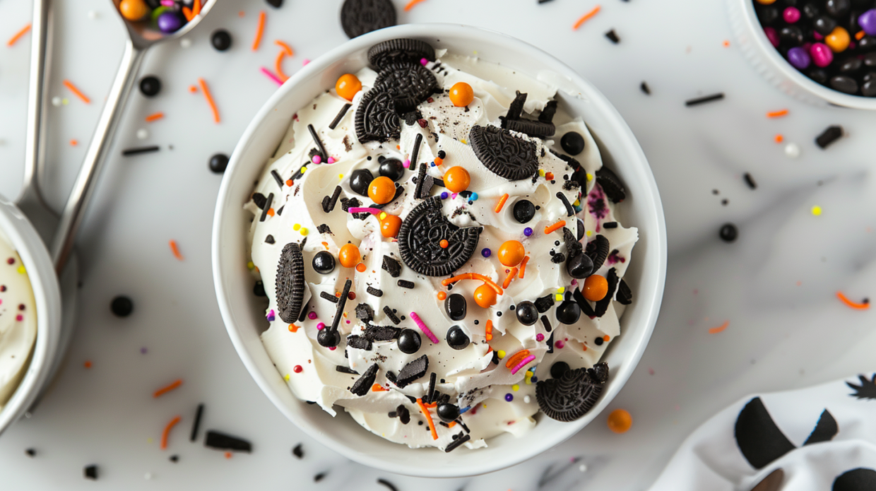 Spooky Halloween Oreo Bark