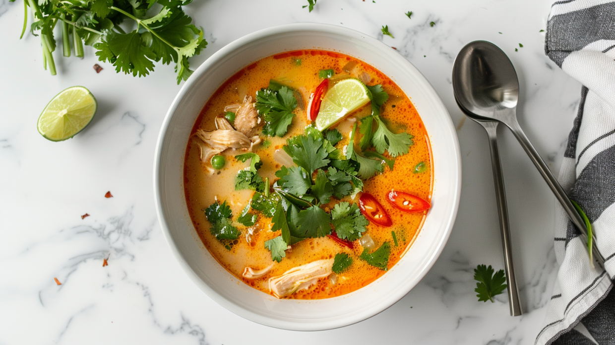 Simple Thai Chicken Soup for Busy Weeknights