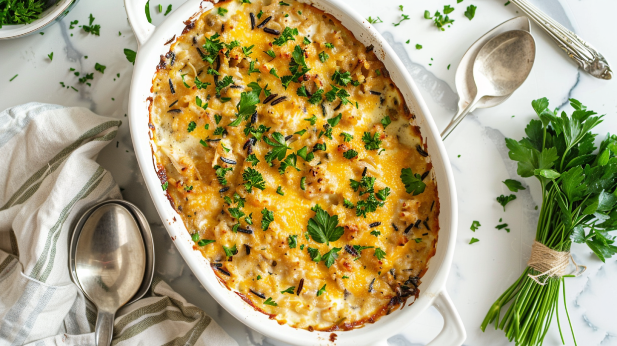 Chicken Wild Rice Casserole: Comfort in Every Spoonful