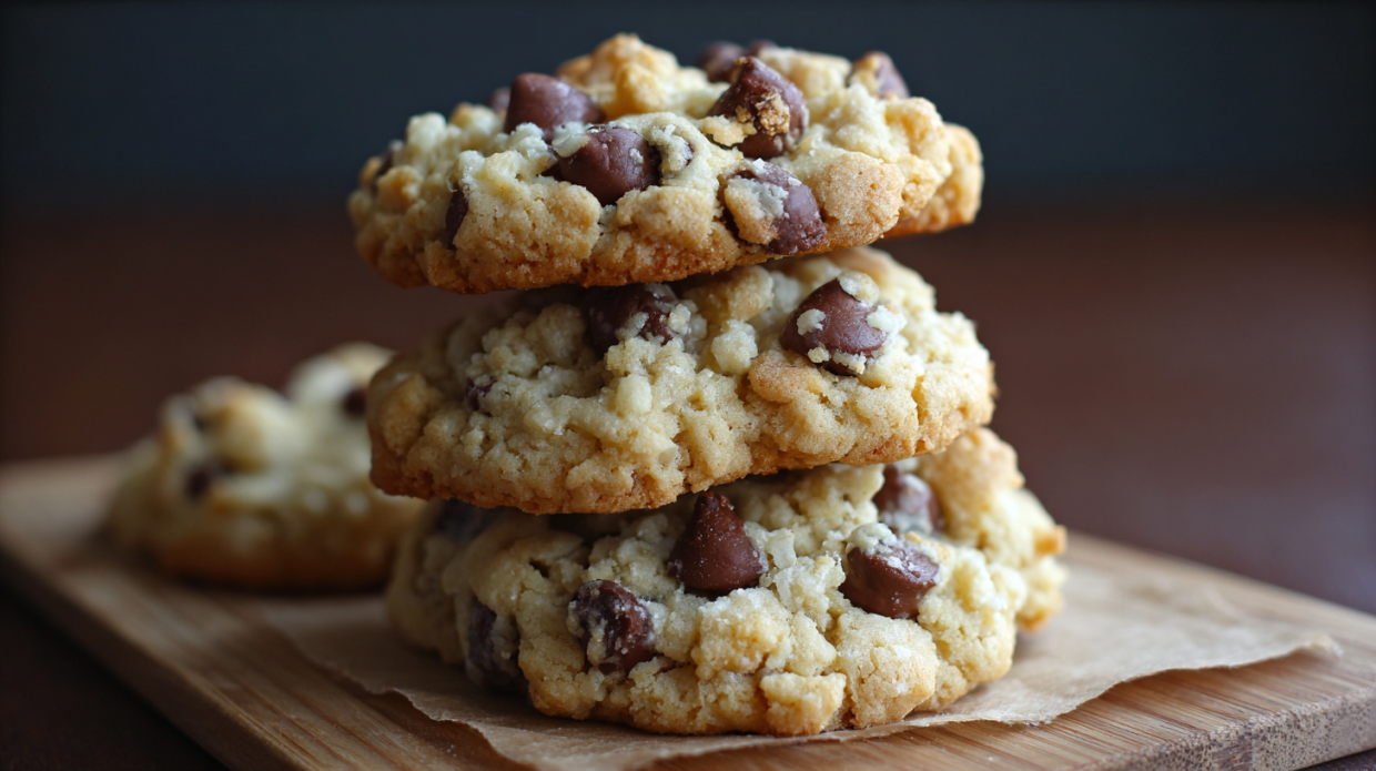 Rice Krispie Chocolate Chip Cookies