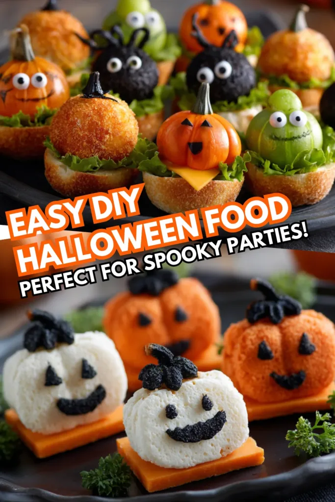 Easy DIY Halloween Food Ideas for Parties 2 10 diy halloween food ideas 1