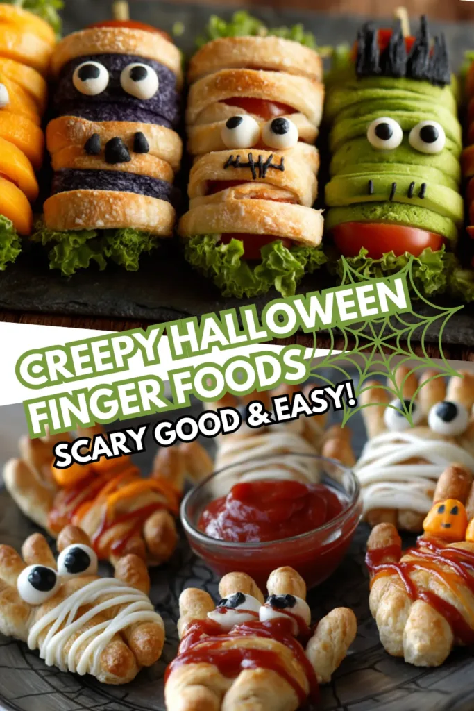1 creepy halloween finger foods