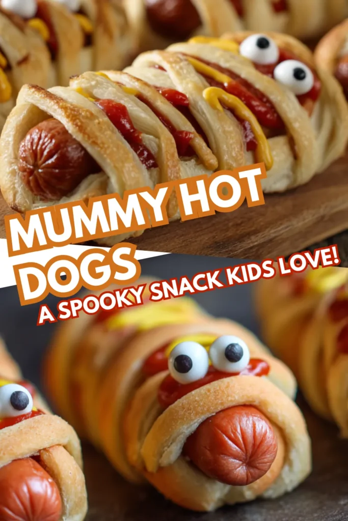 Halloween Mummy Hot Dogs