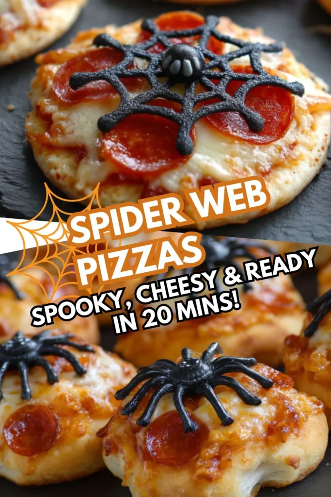 Spider Web Pizza Bites 1