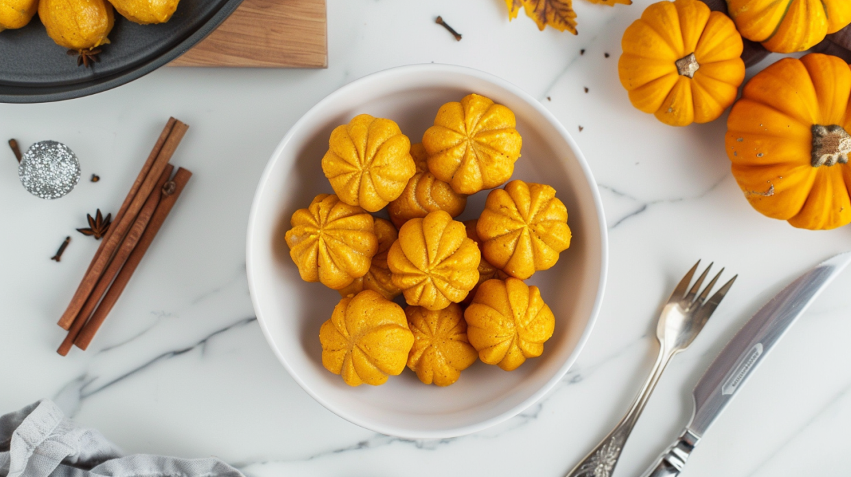 Pumpkin Cheesecake Truffles (No-Bake Halloween Treat!)
