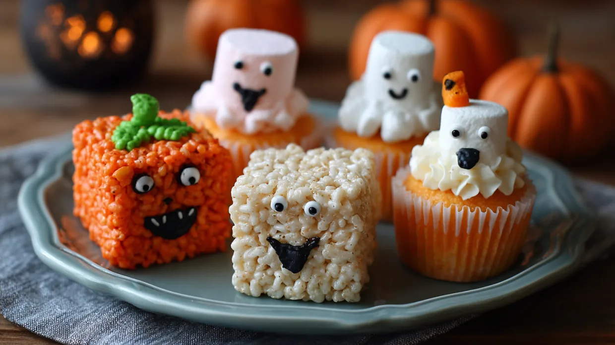 Cute Halloween Treats for Kids’ Parties: No-Bake Monster Popcorn Pops