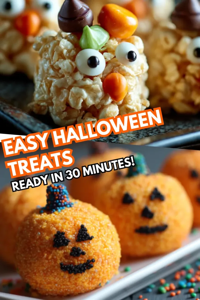 Easy Halloween Treats You Can Make in 30 Minutes 2 12 easy halloween treats