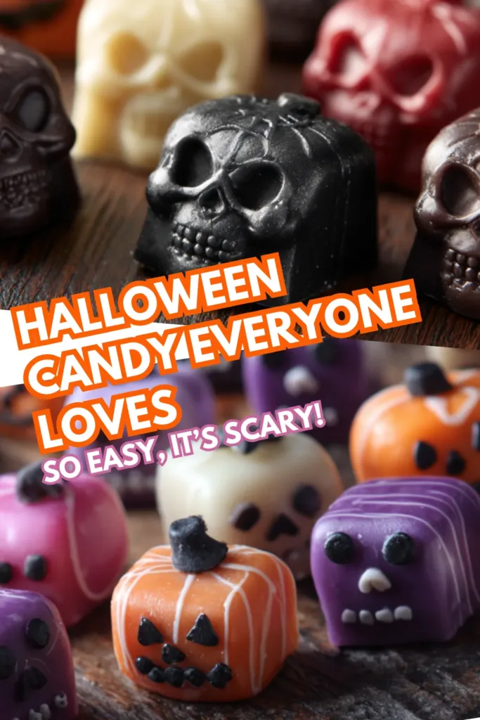 Spooky Halloween Candy Ideas Everyone Will Love: Haunted Chocolate Bark Three Ways 2 14 spooky halloween candy